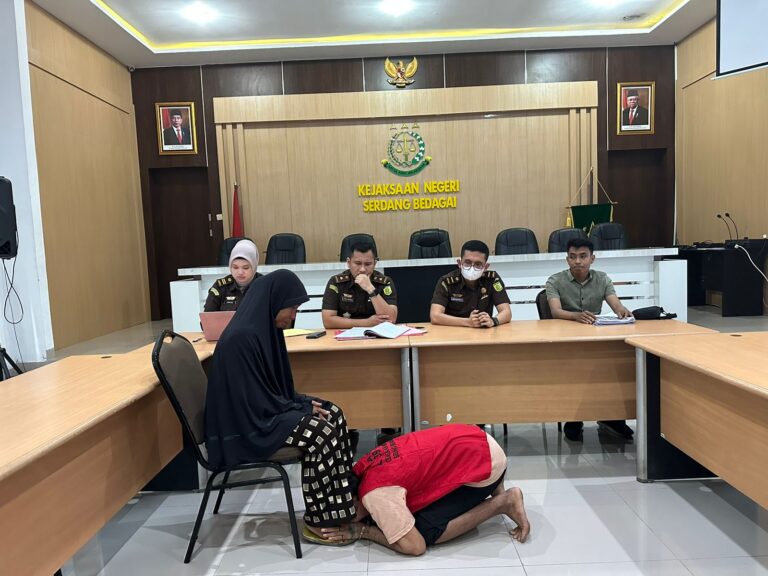 Upaya penghentian penuntutan perkara melalui Restorative Justice An.Tersangka Diki Wahyudi