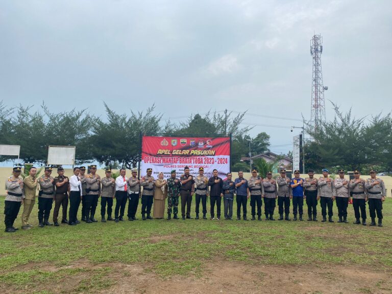 Apel Gelar Pasukan Operasi Mantap Brata Toba 2023 – 2024