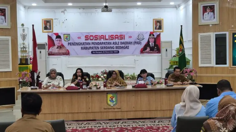 Kejaksaan Negeri Serdang Bedagai Laksanakan Sosialisasi Peningkatan Pendapatan Asli Daerah (PAD) Kabupaten Serdang Bedagai